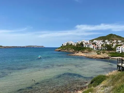 Miravent Terraza Y Jardin Frente Al Mar Menorca Apartment Fornells  Spain