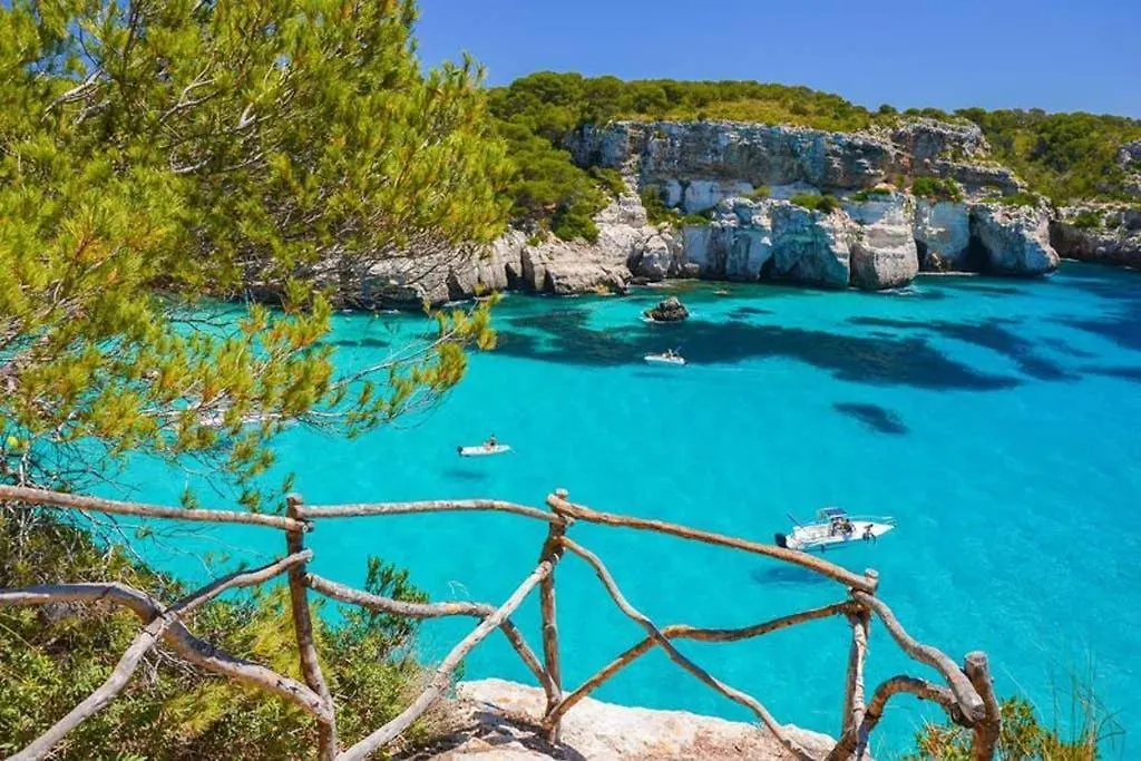 דירות פורנלס Miravent Terraza Y Jardin Frente Al Mar Menorca ספרד